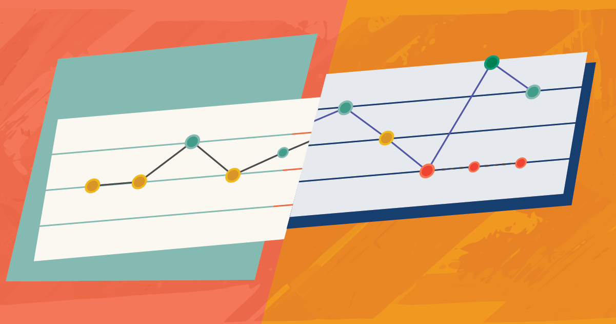 Thoughtful Friction Blog graphic showing a customer journey with friction