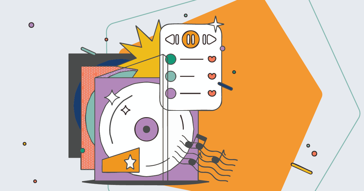 graphic of music to remix your design career