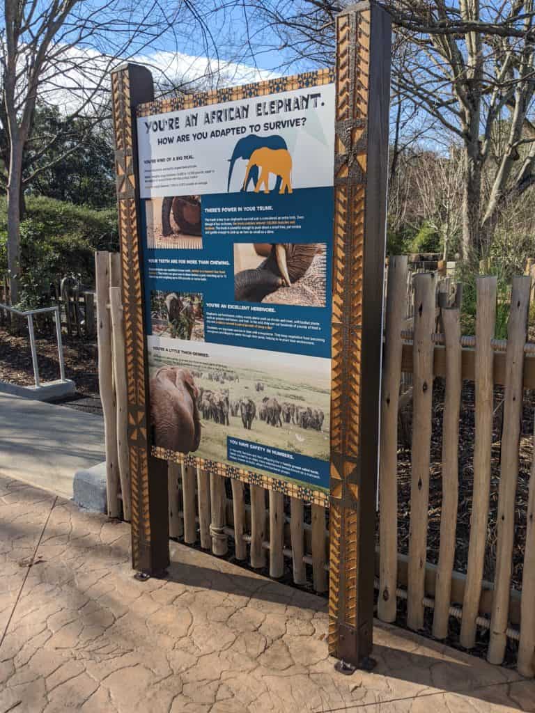 Zoo Atlanta Signage
