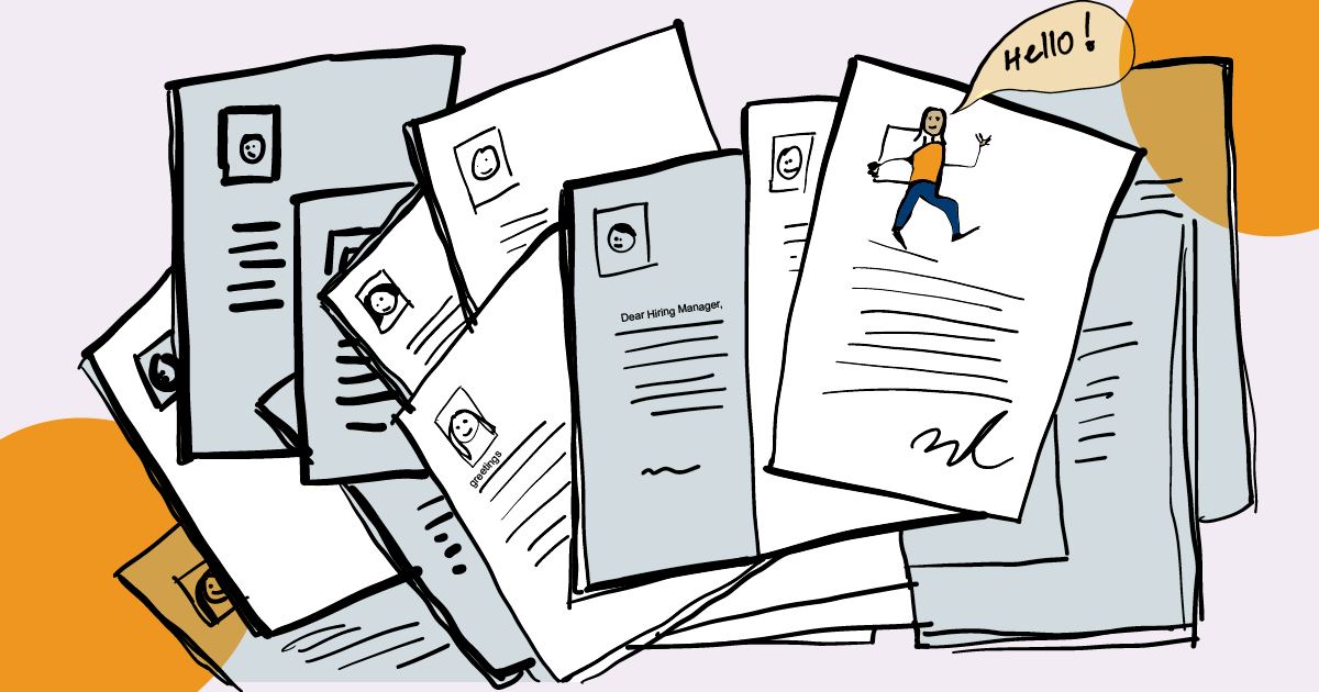 Chat GPT cover letter graphic