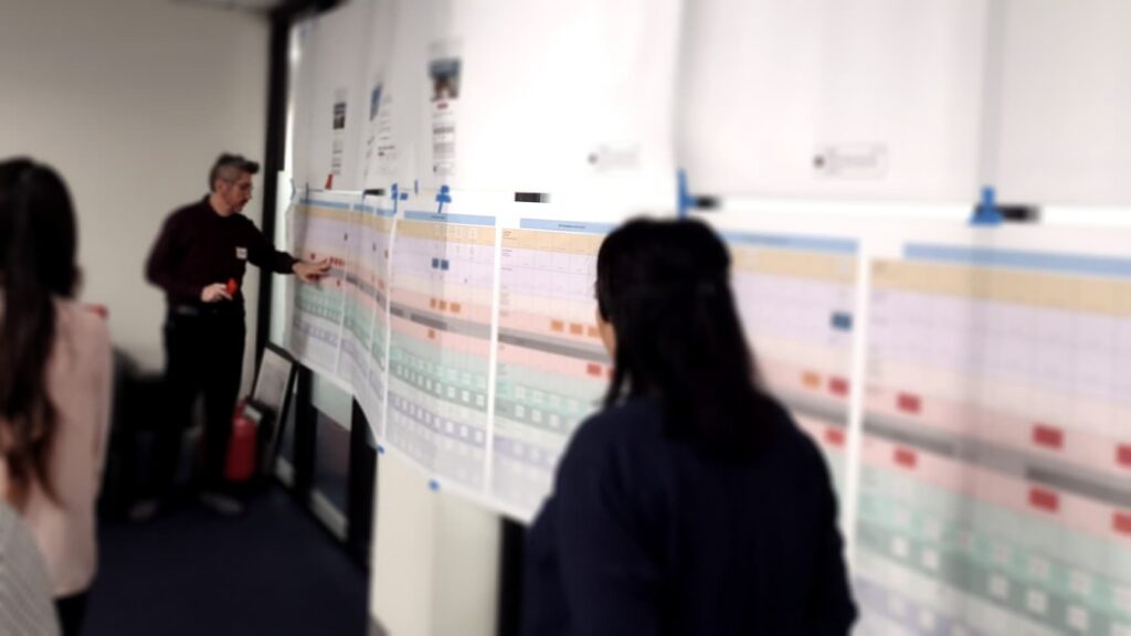 Notifications workshop being used as a tool in a workshop