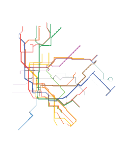NYC rail map
