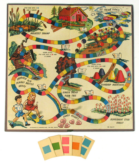 1949 Original Candy Land Board Game