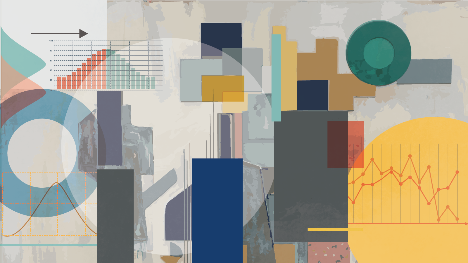 graphic showing a collage of metrics