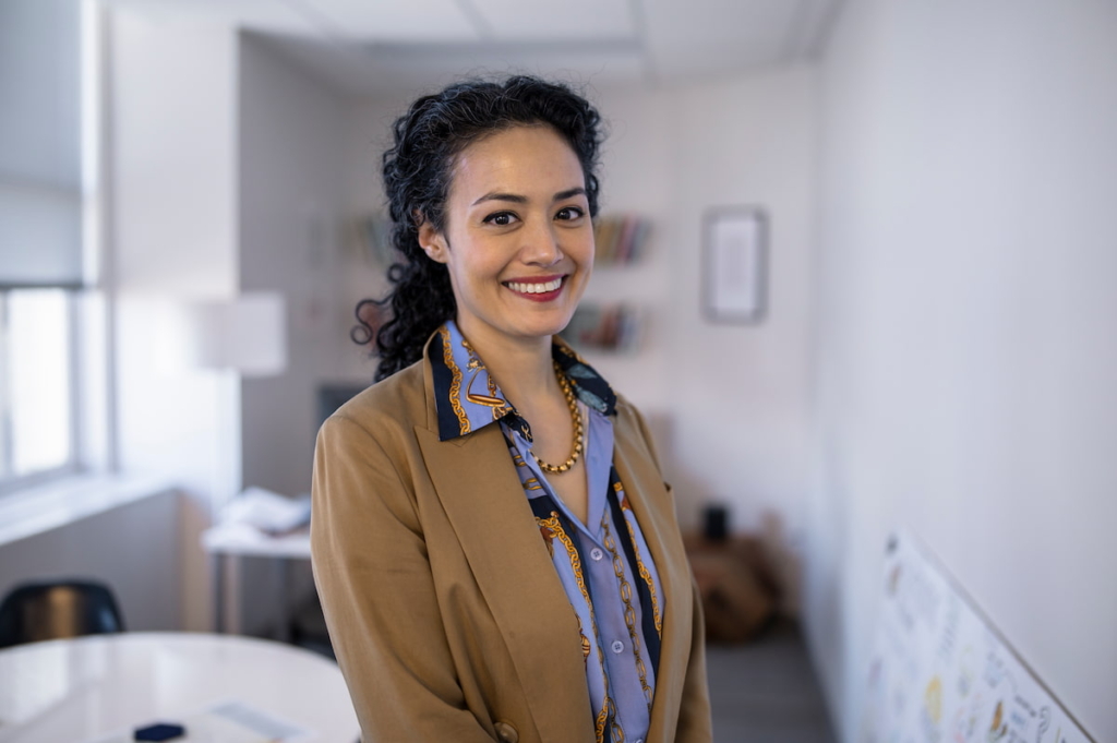 Whitney - head shot - service designer - Harmonic Design