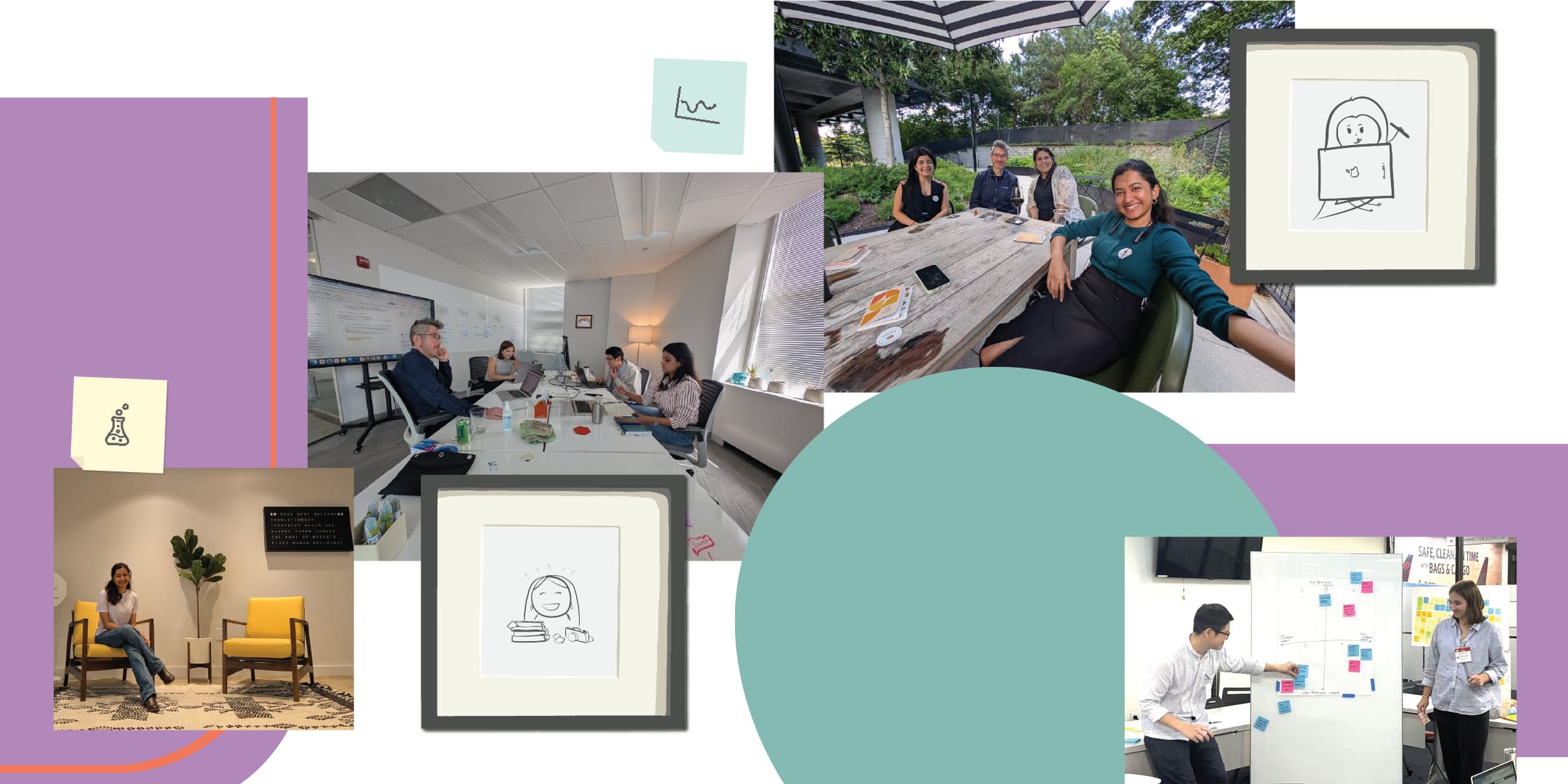 collage for intern reflections